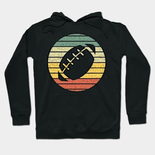 Vintage Football Silhouette Hoodie